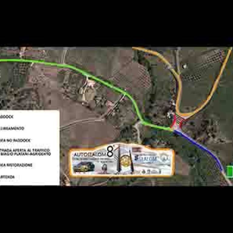 Cartina Illustrativa Slalom Muxaro 2025