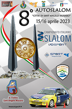 Locandina autoslalom